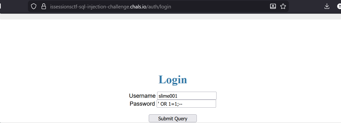 Login Page